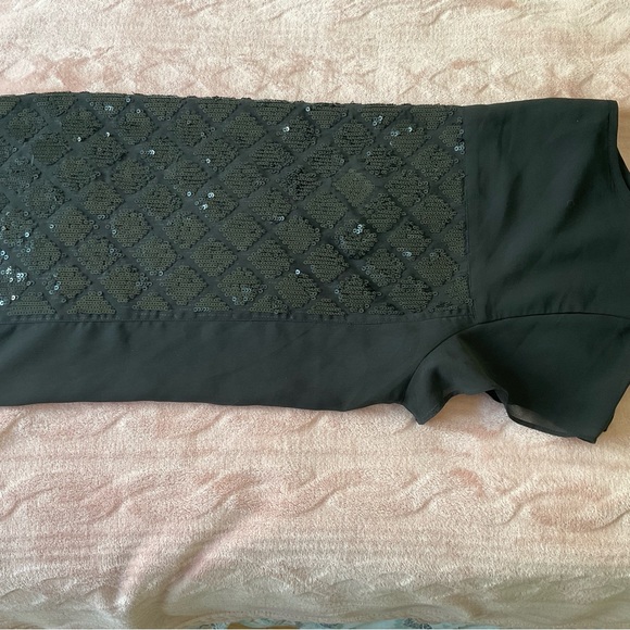 GAP sheer beaded blouse - size large. - Picture 4 of 4